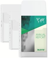 Harmonica showtas Leitz klep PP A4  glashelder 5 Stuk-5