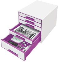 Ladenbox Leitz WOW laden wit/paars 1 Stuk-2