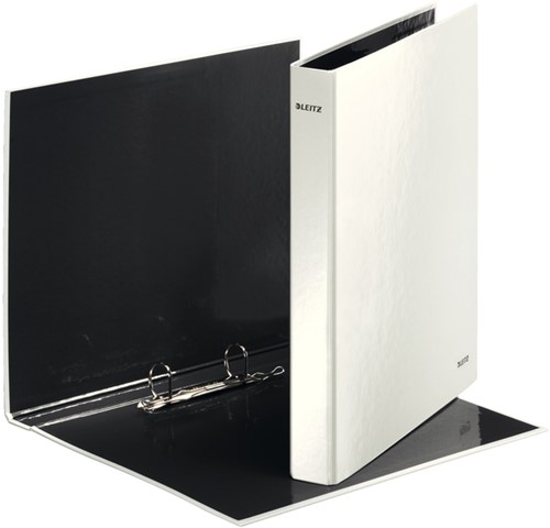 Ringband Leitz WOW A4 maxi 2-rings D-mech 40mm wit 1 Stuk-2