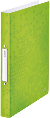 Ringband Leitz WOW A4 2-rings O-mech 32mm PP groen 1 Stuk