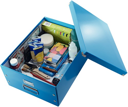 Opbergbox Leitz WOW Click Store 369x200x482mm bl 1 Stuk-3