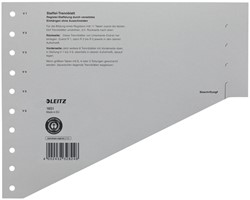 SCHEIDINGSBLADEN LEITZ 1651 KARTON A4 200GR GRIJS 100 Stuk