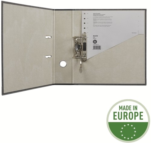 SCHEIDINGSBLADEN LEITZ 1651 KARTON A4 200GR GRIJS 100 Stuk-5