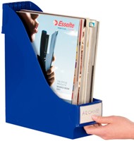 Tijdschriftencassette Leitz extra breed blauw 1 Stuk-2