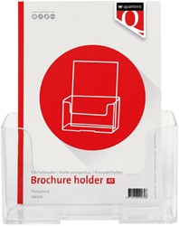 Folderhouder Quantore A5 transparant 1 Stuk