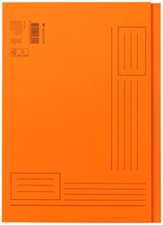 Vouwmap Quantore A4 Ongelijke Zijde 250gr Oranje 1 Stuk