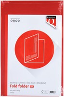 Vouwmap Quantore fo ongelijke zijde 320gr rood 1 Stuk-2