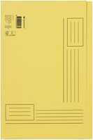 Vouwmap Quantore fo ongelijke zijde 250gr geel 1 Stuk