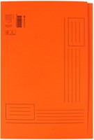 Vouwmap Quantore fo ongelijke zijde 250gr oranje 1 Stuk