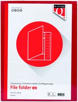 Dossiermap Quantore A4 300gr rood 1 Stuk-2