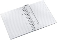 Notitieboek Leitz WOW A5 spiraal PP lijn blauw 1 Stuk-3