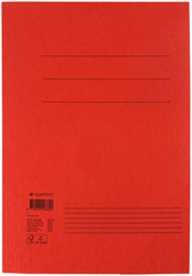 Dossiermap Quantore Fo 300gr rood 1 Stuk