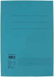 Dossiermap Quantore Folio 300gr blauw 1 Stuk