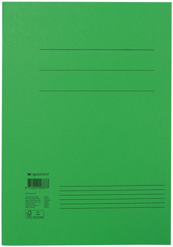 Dossiermap Quantore Fo 300gr groen 1 Stuk