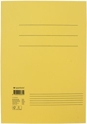 Dossiermap Quantore Fo 250gr geel 1 Stuk