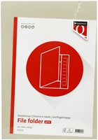 Dossiermap Quantore Fo 300gr grijs 1 Stuk-2