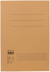 Dossiermap Quantore Fo 250gr chamois 1 Stuk
