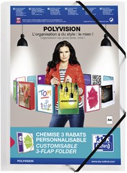 Elastomap Oxford Polyvision A4 incl insteektas tr 1 Stuk