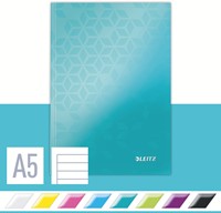 Notitieboek Leitz WOW A5 160blz 90gr lijn ijsblauw 1 Stuk-3