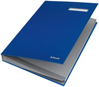 Vloeiboek Esselte karton 20tabs blauw 1 Stuk-1