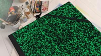 Tekenmap Canson Studio Annonay 320x450mm groen 1 Stuk-3