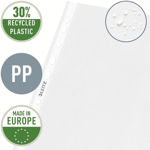 Showtas Leitz Premium 0.10mm PP A4 transparant 100 Stuk-3