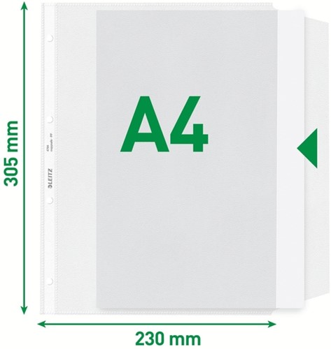 Showtas Leitz Premium met klep PP A4 transparant 50 Stuk-10