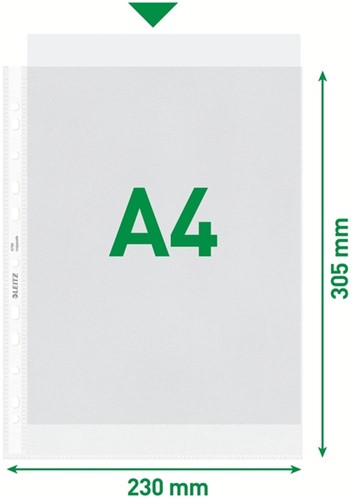 Showtas Leitz Premium 11-gaats PP A4 transparant 100 Stuk-5