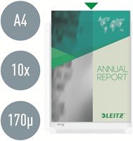 Showtas Leitz Premium PVC expansievouw glashelder 10 Stuk-4