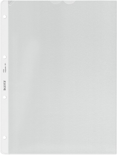 Showtas Leitz Premium 4-gaats PP A4 transparant 100 Stuk