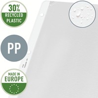 Showtas Leitz Premium 4-gaats PP A4 transparant 100 Stuk-3
