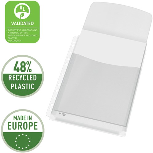 Harmonica showtas Leitz Premium met klep PVC A4 5 Stuk-11