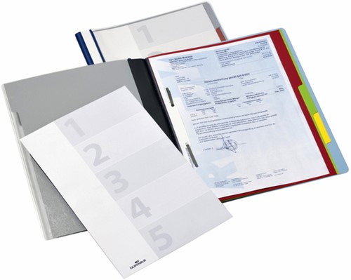 Organisatiemap Durable Divisoflex A4 blauw 1 Stuk-3