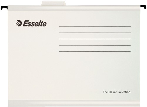 Hangmap Esselte Classic A4 V-bodem 345x240mm wit 1 Stuk
