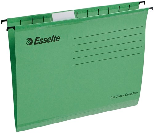 Hangmap Esselte Classic A4 V-bodem 345x240mm gn 1 Stuk-1