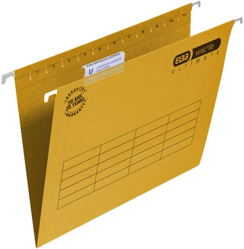 Hangmap Elba Verticfile Ultimate A4 V bodem geel 1 Stuk