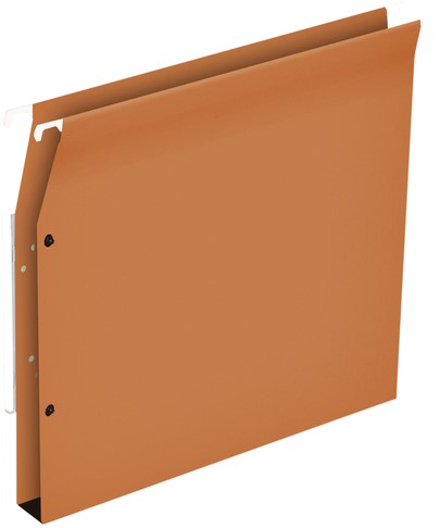 Hangmap Medium Flex A4 U-bodem 30mm karton oranje 1 Stuk