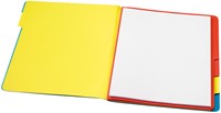 Sorteermap Secolor sixtab 6 tabbladen recy bl 1 Stuk-2