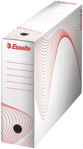 Archiefdoos Esselte Boxy 80mm  250x352mm wit 1 Stuk-2