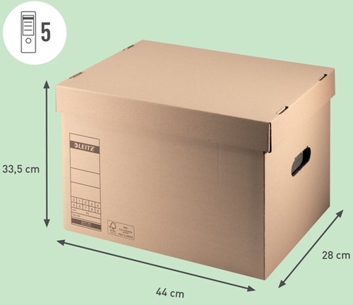 Archiefdoos deksel Leitz Premium 335x280x440mm br 1 Stuk-8