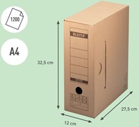 Archiefdoos deksel Leitz premium 120x275x325mm br 1 Stuk-14