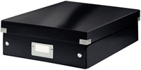 Opbergdoos Leitz Wow Click Store middel zwart 1 Stuk