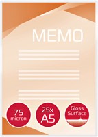 Lamineerhoes GBC A5 2x75micron 25 Stuk-2