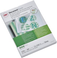 Lamineerhoes GBC A4 2x100micron 100 Stuk