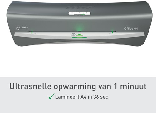 Lamineermachine Leitz iLAM Office A4 zilver 1 Stuk-7