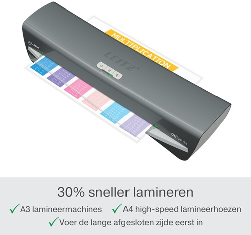 Lamineermachine Leitz iLAM Office A3 zilver 1 Stuk-5