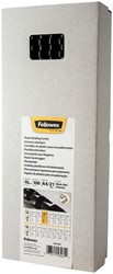 Bindrug Fellowes 10mm 21rings A4 zwart 100 Stuk