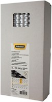 Bindrug Fellowes 12mm 21rings A4 wit 100 Stuk