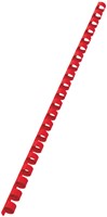 Bindrug GBC 10mm 21rings A4 rood 100 Stuk-2