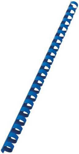 Bindrug GBC 12mm 21rings A4 blauw 100 Stuk-3